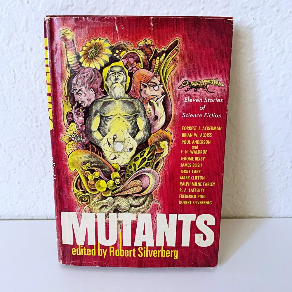 MUTANTS Robert Silverberg 1974 Hardcover DJ 11 Short Stories Poul Anderson